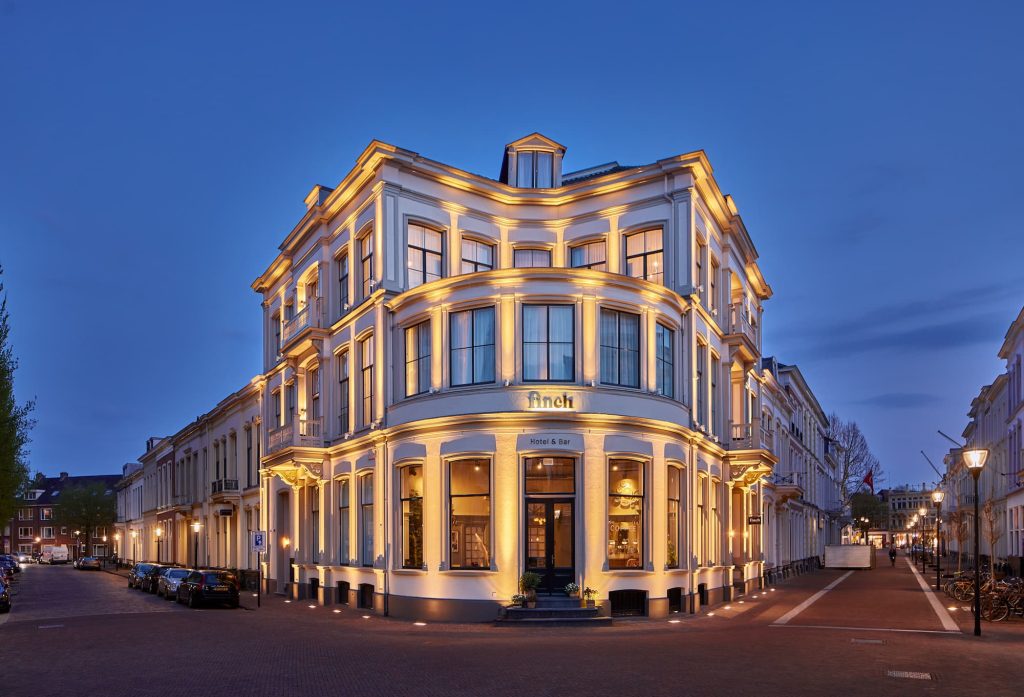 Gebouw verlichten