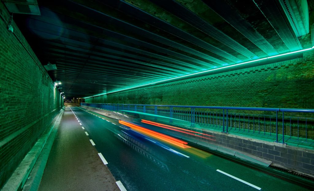 Tunnel verlichten