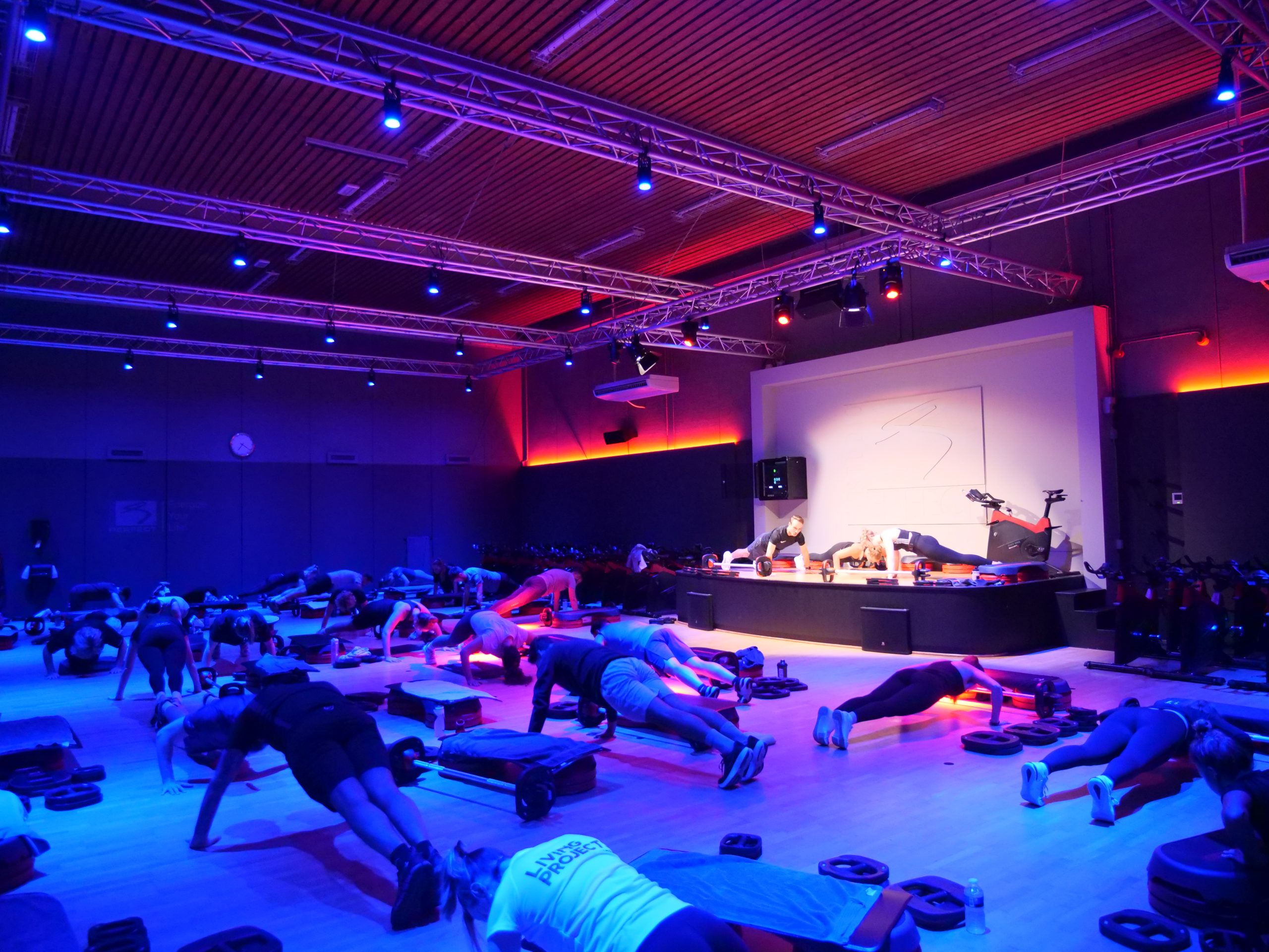 Studio perfect groepsleszaal verlichting audio geluid