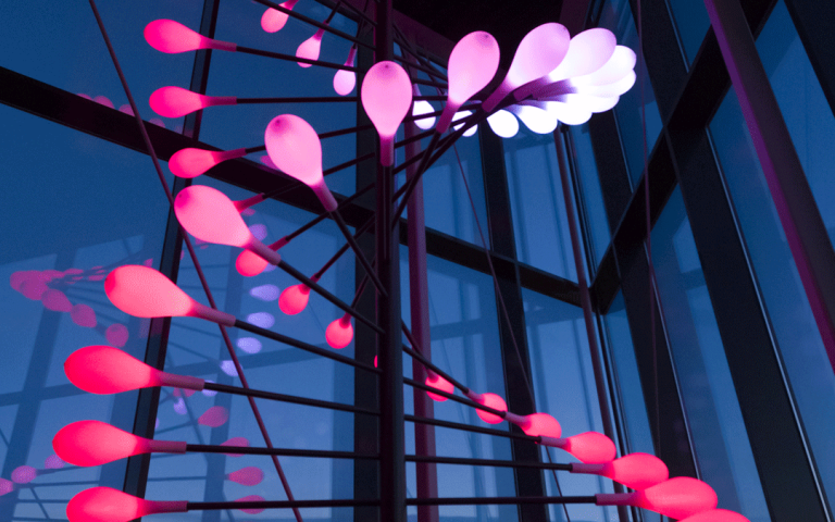 Lichtkunstwerk