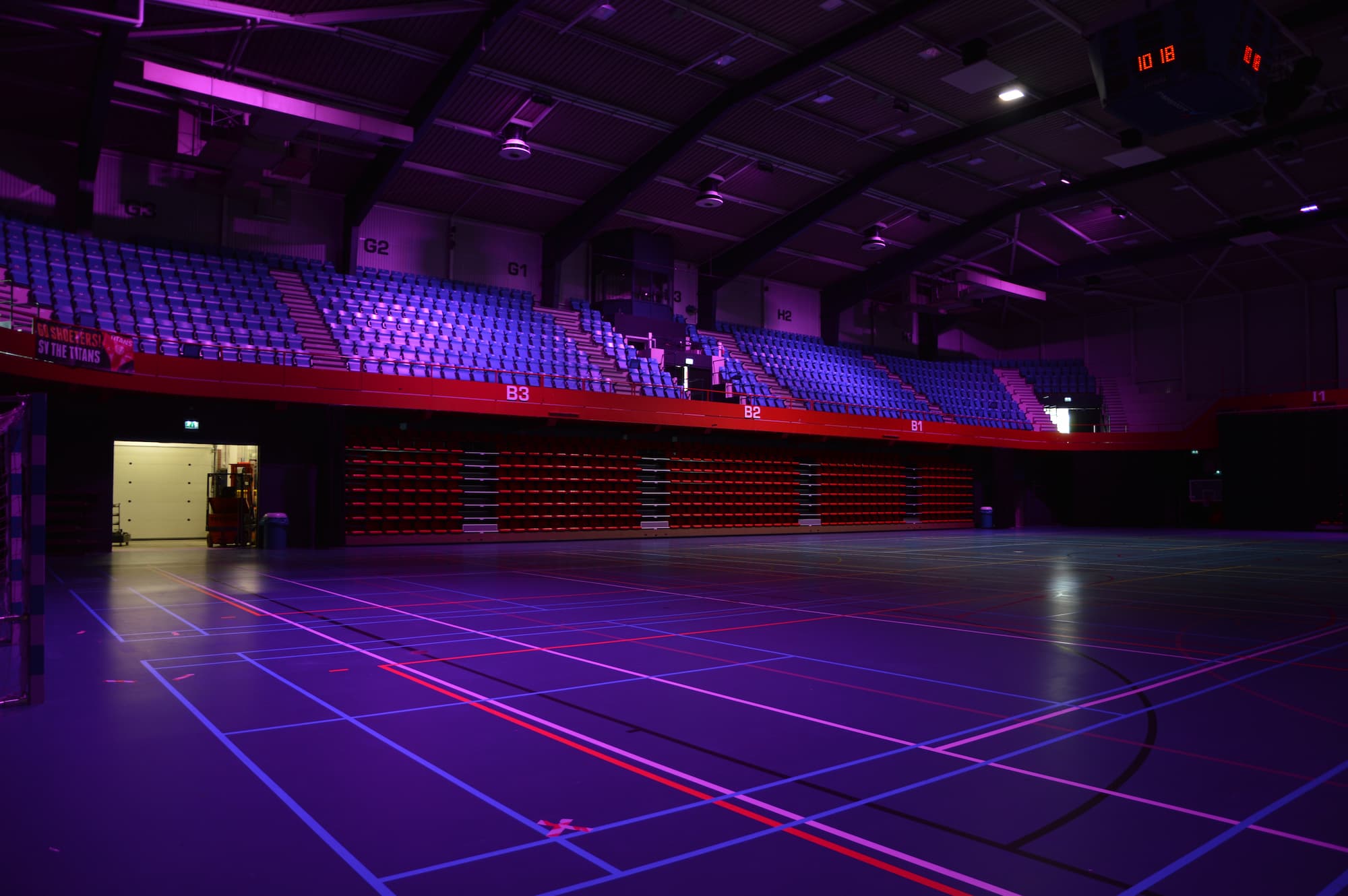 Verlichting maaspoort-sports-events